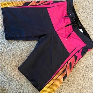 Fox racing swim trunks